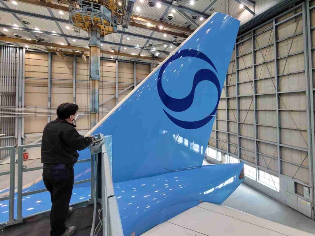 Korean Air plane